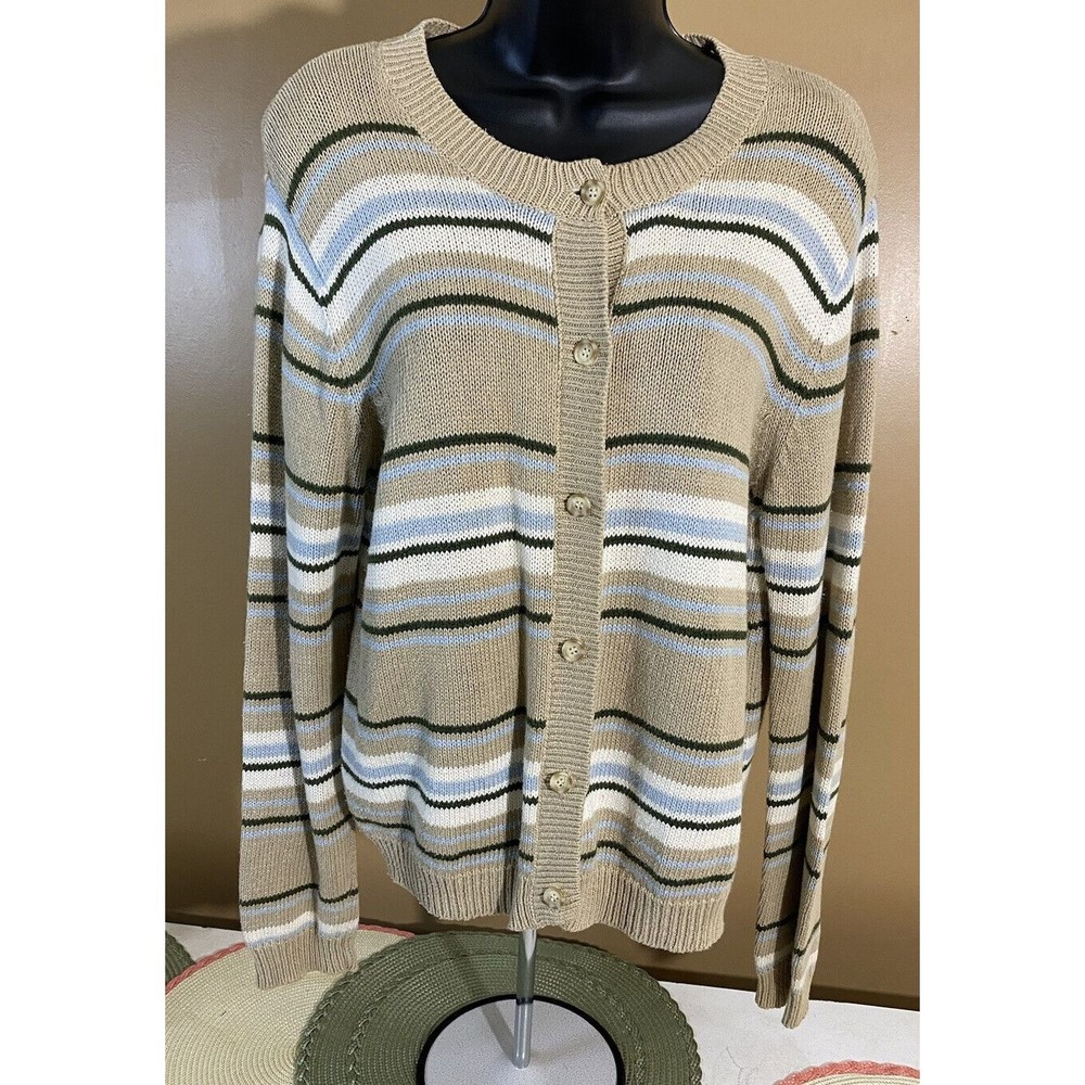 Vintage 90s American Eagle Outfitters Woman’s  Button Up Sweater Size L